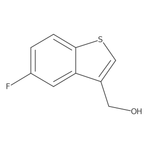 (5-Fluorobenzo[b]thiophen-3-yl)methanol结构式