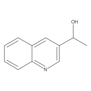 (1S)-1-(quinolin-3-yl)ethan-1-ol Structure