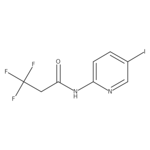 3,3,3-trifluoro-N-(5-iodopyridin-2-yl)propanamide Structure