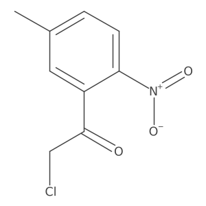 2-Chloro-1-(5-methyl-2-nitrophenyl)ethan-1-one结构式