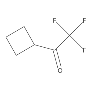 1-Cyclobutyl-2,2,2-trifluoroethan-1-one Structure