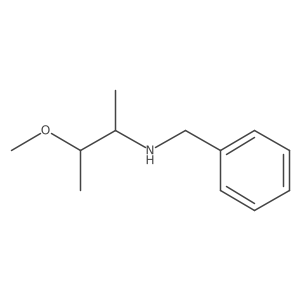 Benzyl(3-methoxybutan-2-yl)amine Structure