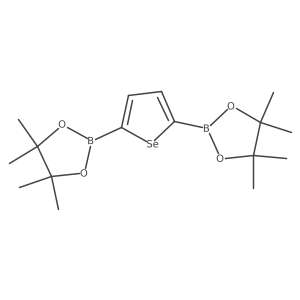 2,5-Bis(4,4,5,5-tetramethyl-1,3,2-dioxaborolan-2-yl)selenophene Structure