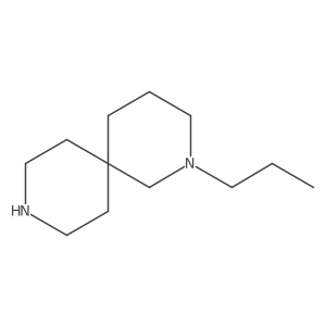 2-Propyl-2,9-diazaspiro[5.5]undecane Structure