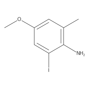 2-Iodo-4-methoxy-6-methylaniline Structure