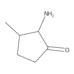 2-Amino-3-methylcyclopentan-1-one Structure