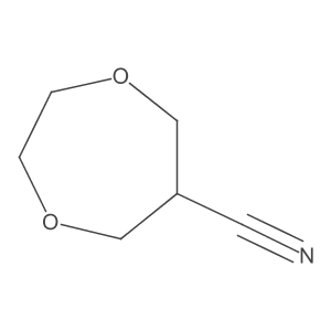 1,4-Dioxepane-6-carbonitrile结构式