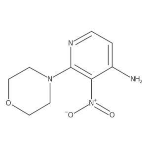 2-Morpholino-3-nitropyridin-4-amine Structure