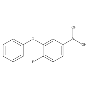 (4-Fluoro-3-phenoxyphenyl)-boronic acid Structure