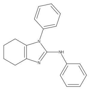 1-Phenyl-2-phenylamino-4,5,6,7-tetrahydrobenz-imidazole Structure