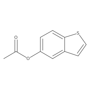 Benzo[b]thiophen-5-yl acetate Structure