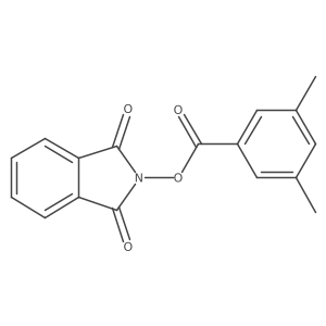 1,3-dioxo-2,3-dihydro-1H-isoindol-2-yl 3,5-dimethylbenzoate结构式