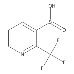 2-(Trifluoromethyl)pyridine-3-sulfinic acid Structure