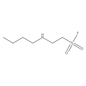 2-(Butylamino)ethane-1-sulfonyl fluoride结构式
