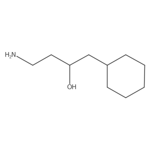 (2R)-4-amino-1-cyclohexylbutan-2-ol结构式