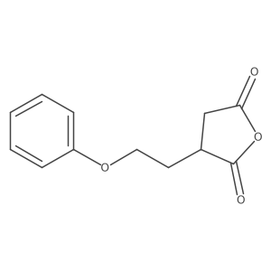 3-(2-Phenoxyethyl)oxolane-2,5-dione Structure