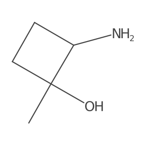 (1S,2R)-2-amino-1-methyl-cyclobutanol Structure