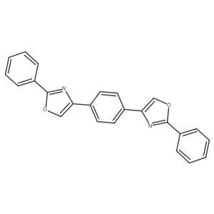 1,4-Bis(2-phenyloxazol-4-yl)benzene结构式