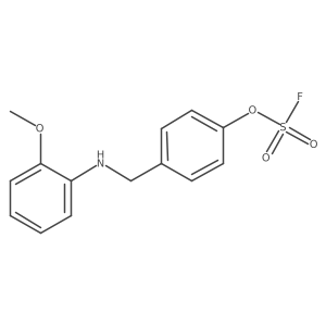 1-[(4-Fluorosulfonyloxyphenyl)methylamino]-2-methoxybenzene结构式