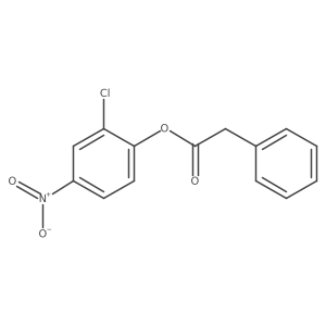 2-Chloro-4-nitrophenyl benzeneacetate Structure