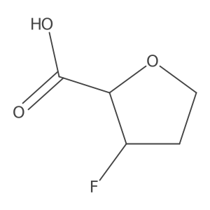 3-Fluorooxolane-2-carboxylic acid Structure
