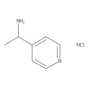 (S)-1-(Pyridin-4-YL)ethanamine hcl结构式