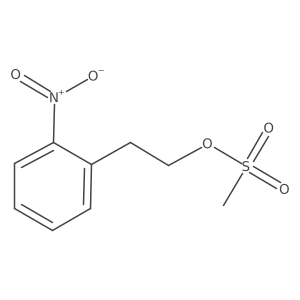 2-(2-Nitrophenyl)ethyl methanesulfonate Structure