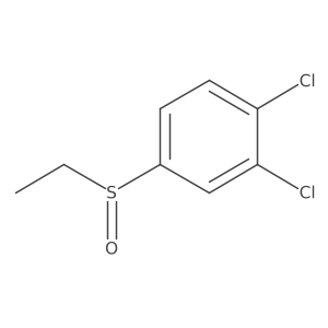 1,2-Dichloro-4-(ethylsulfinyl)benzene Structure