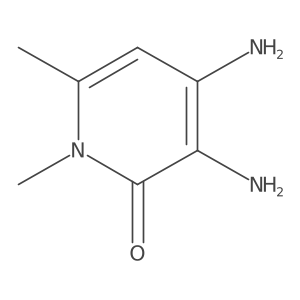 3,4-Diamino-1,6-dimethyl-1,2-dihydropyridin-2-one Structure