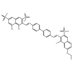 C.I. Direct Black 15 parent结构式