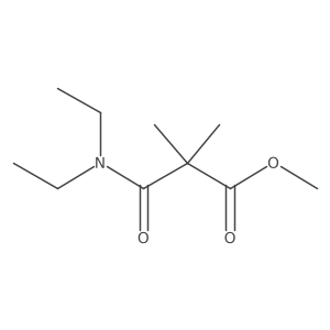 Methyl 3-(diethylamino)-2,2-dimethyl-3-oxopropanoate Structure