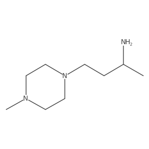 4-(4-Methylpiperazin-1-yl)butan-2-amine结构式
