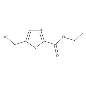 Ethyl 5-(hydroxymethyl)thiazole-2-carboxylate Structure
