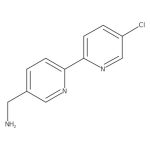 5-Aminomethyl-5'-chloro-2,2'-bipyridine Structure