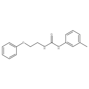 3-(3-Methylphenyl)-1-(2-phenoxyethyl)urea结构式