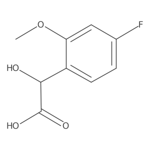 4-Fluoro-2-methoxymandelic acid结构式