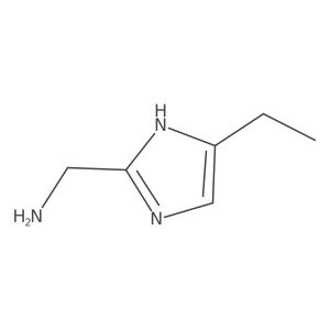 (4-ethyl-1H-imidazol-2-yl)methanamine Structure