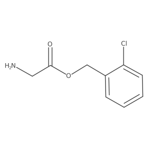 (2-Chlorophenyl)methyl 2-aminoacetate Structure