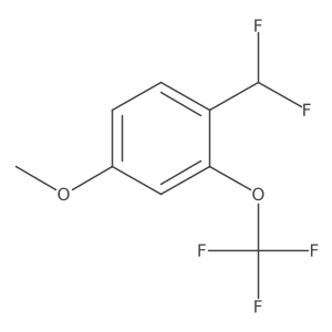 1-(Difluoromethyl)-4-methoxy-2-(trifluoromethoxy)benzene Structure