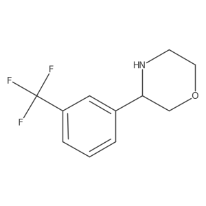 3-[3-(Trifluoromethyl)phenyl]morpholine Structure