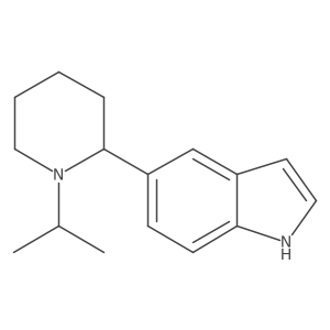 5-(1-Isopropylpiperidin-2-yl)-1H-indole Structure