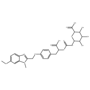 Rivoglitazone metabolite M9结构式