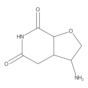 3-Aminotetrahydrofuro[2,3-c]pyridine-5,7(4H,6H)-dione Structure