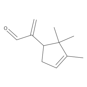 2-(2,2,3-Trimethylcyclopent-3-enyl)acrylaldehyde Structure