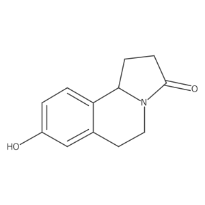 8-Hydroxy-1,5,6,10B-tetrahydropyrrolo[2,1-A]isoquinolin-3(2H)-one Structure