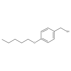 [4-(Pentyloxy)phenyl]methanethiol Structure