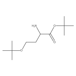 Tert-butyl 2-amino-4-(tert-butoxy)butanoate Structure
