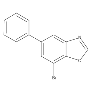 7-Bromo-5-phenylbenzo[d]oxazole结构式