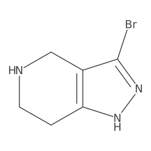 3-Bromo-2H,4H,5H,6H,7H-pyrazolo[4,3-c]pyridine Structure