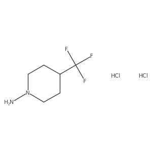 4-(Trifluoromethyl)piperidin-1-amine dihydrochloride Structure